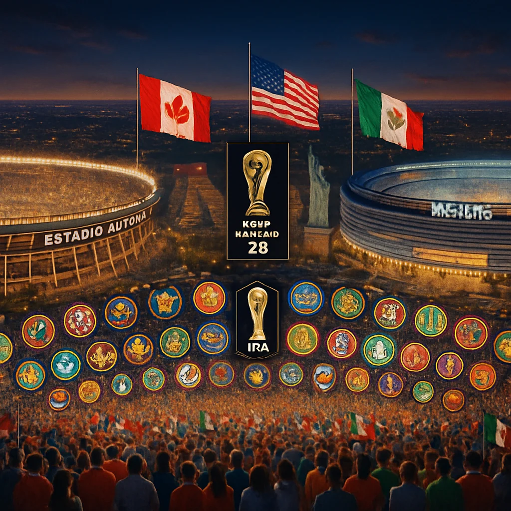 Copa do Mundo 2026: Marco Histórico com 48 Seleções em 3 Países
