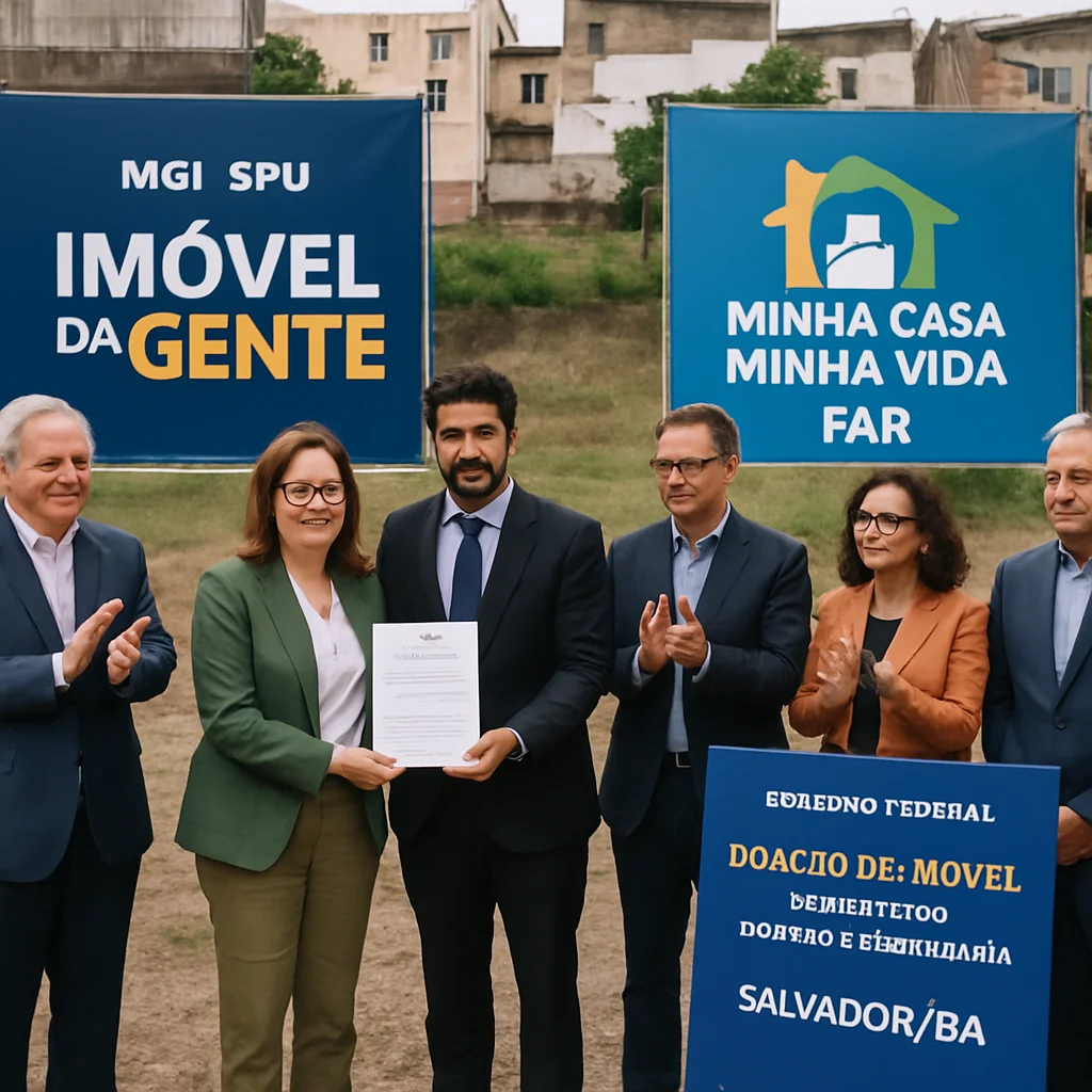 Notícias IMÓVEL DA GENTE: Governo doa terreno em Salvador para moradias Minha Casa Minha Vida FAR