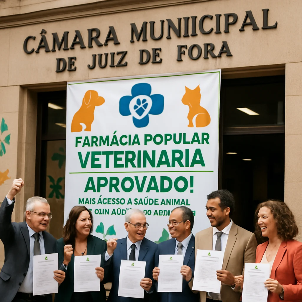 Juiz de Fora aprova Farmácia Popular Veterinária para famílias vulneráveis
