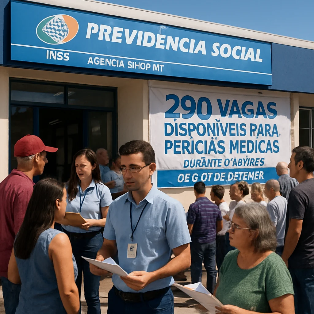Mutirão de Perícias Médicas em Sinop (MT): 290 Vagas em 6 e 7 de Setembro para Agilizar Benefícios