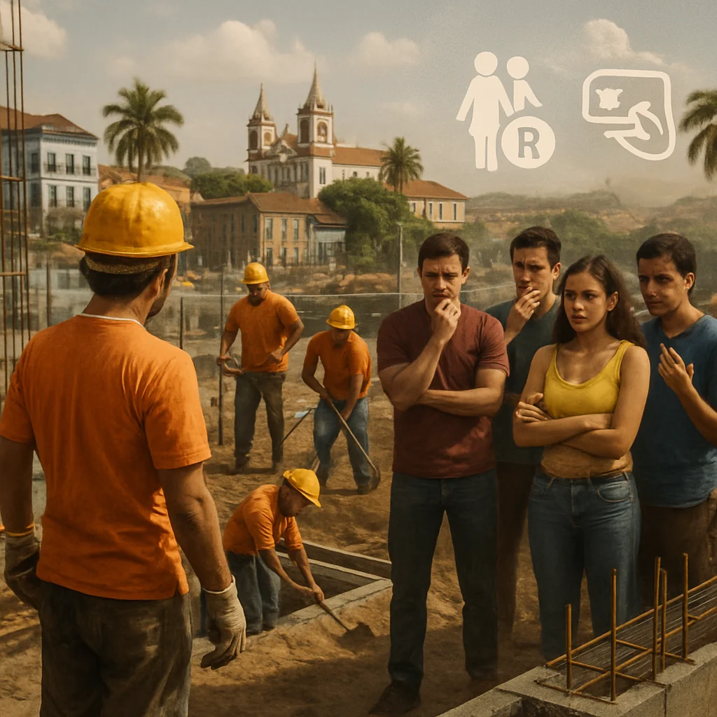 Escassez de Trabalhadores Formais Pressiona Construção no Norte e Nordeste