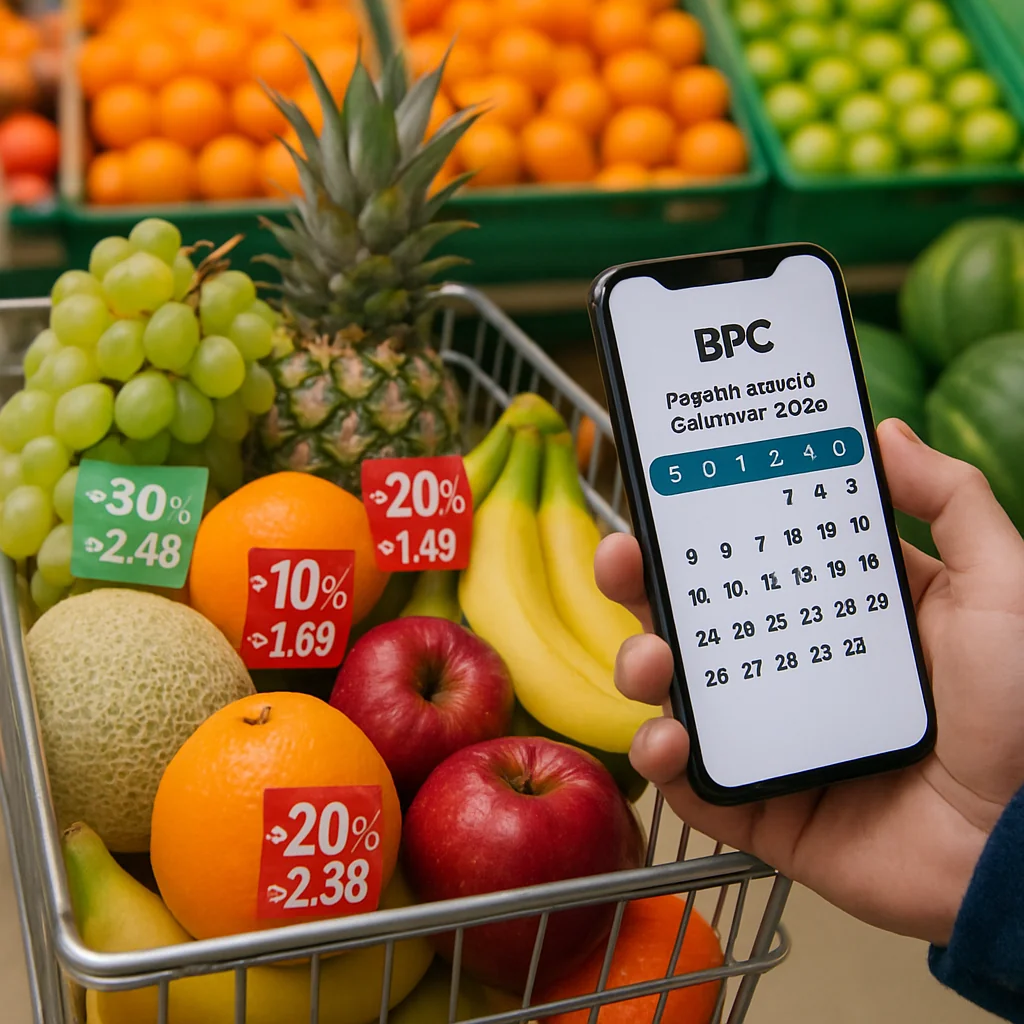 Economia no Mercado: Frutas Baratas e BPC em Setembro 2025