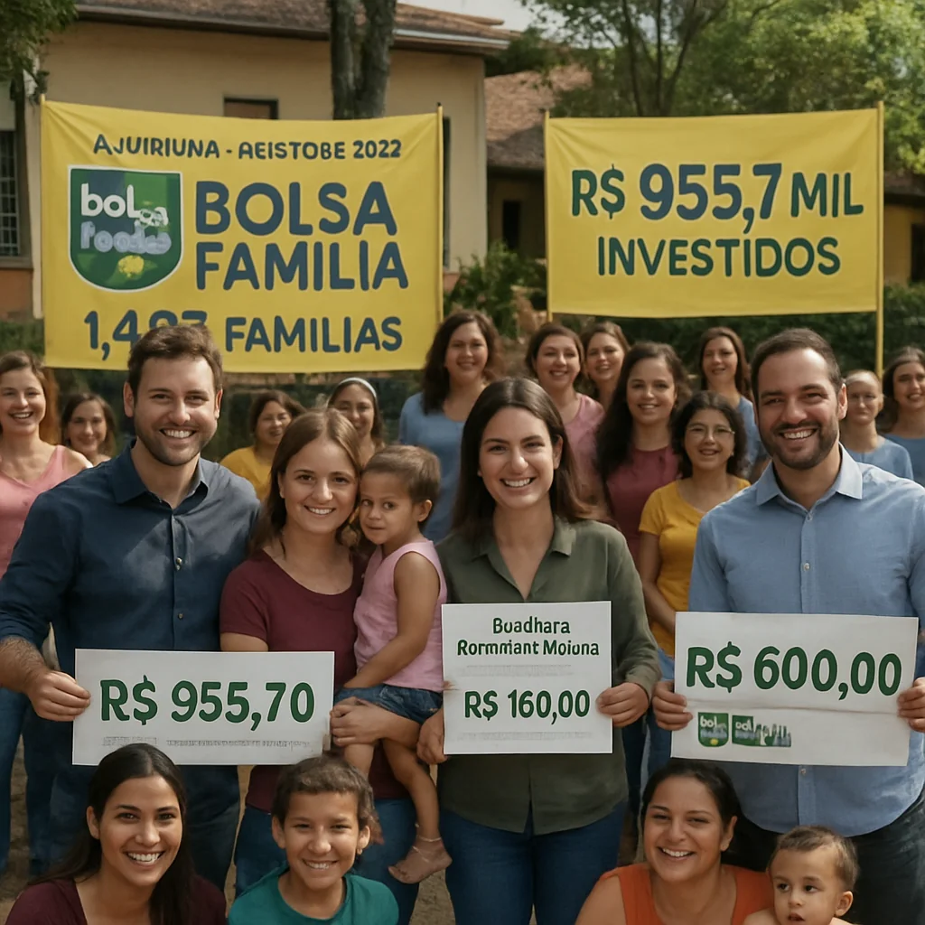 16/09/2025: Mais de 1,4 mil famílias de Jaguariúna recebem Bolsa Família em agosto