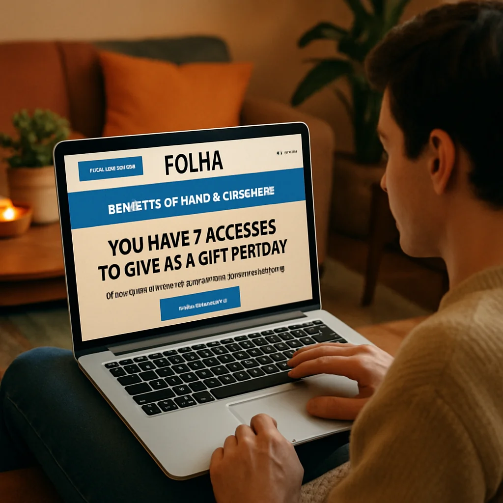 Dê 7 Acessos Diários: Benefícios Exclusivos para Assinantes da Folha