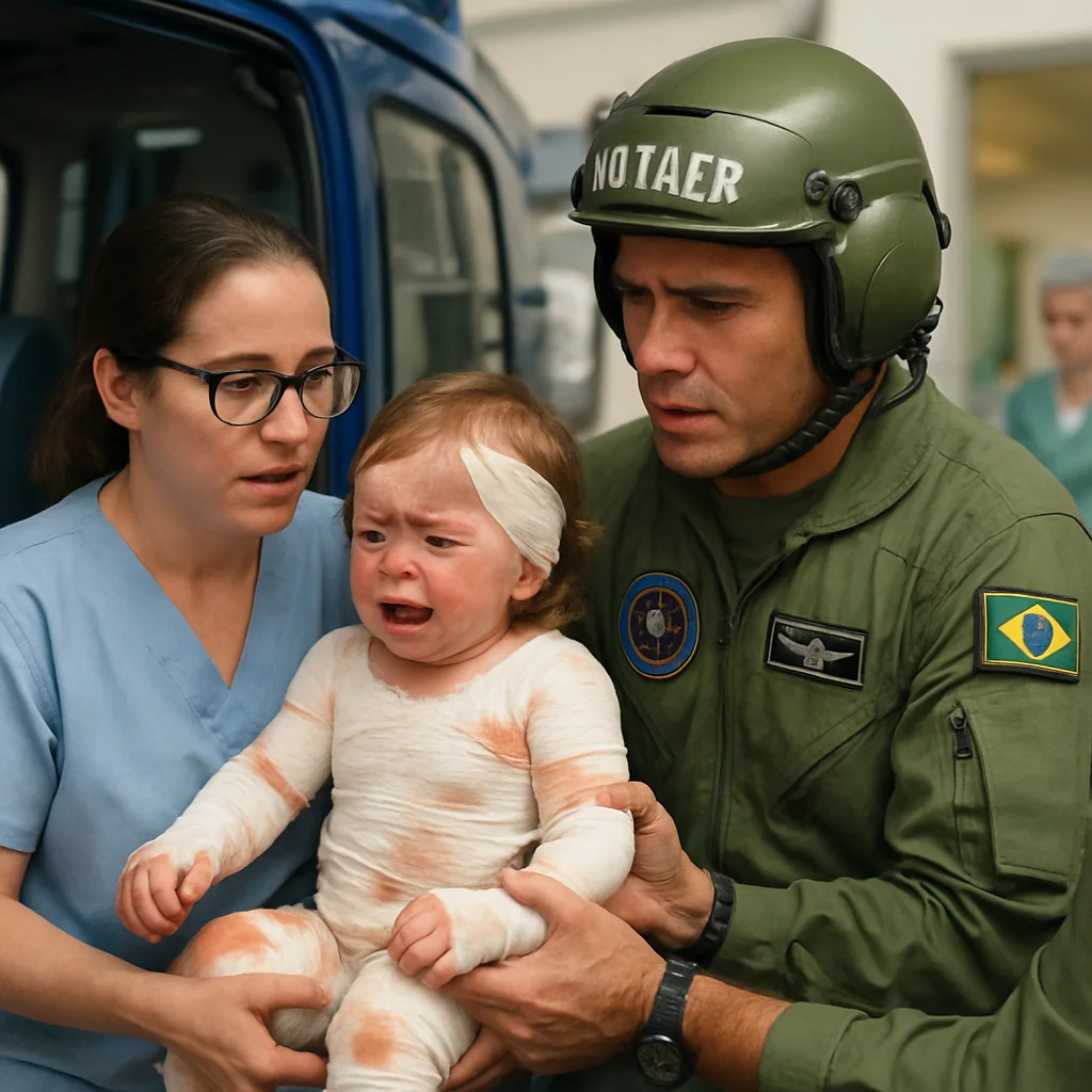 Criança de 2 anos sofre queimaduras graves em acidente com panela no ES