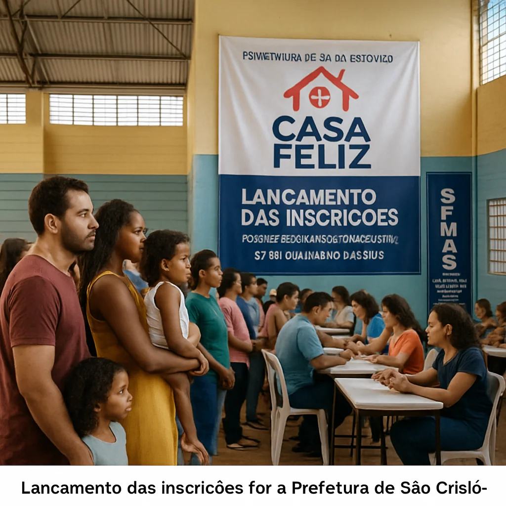Prefeitura de São Cristóvão abre inscrições para Residenciais Piranji I e II
