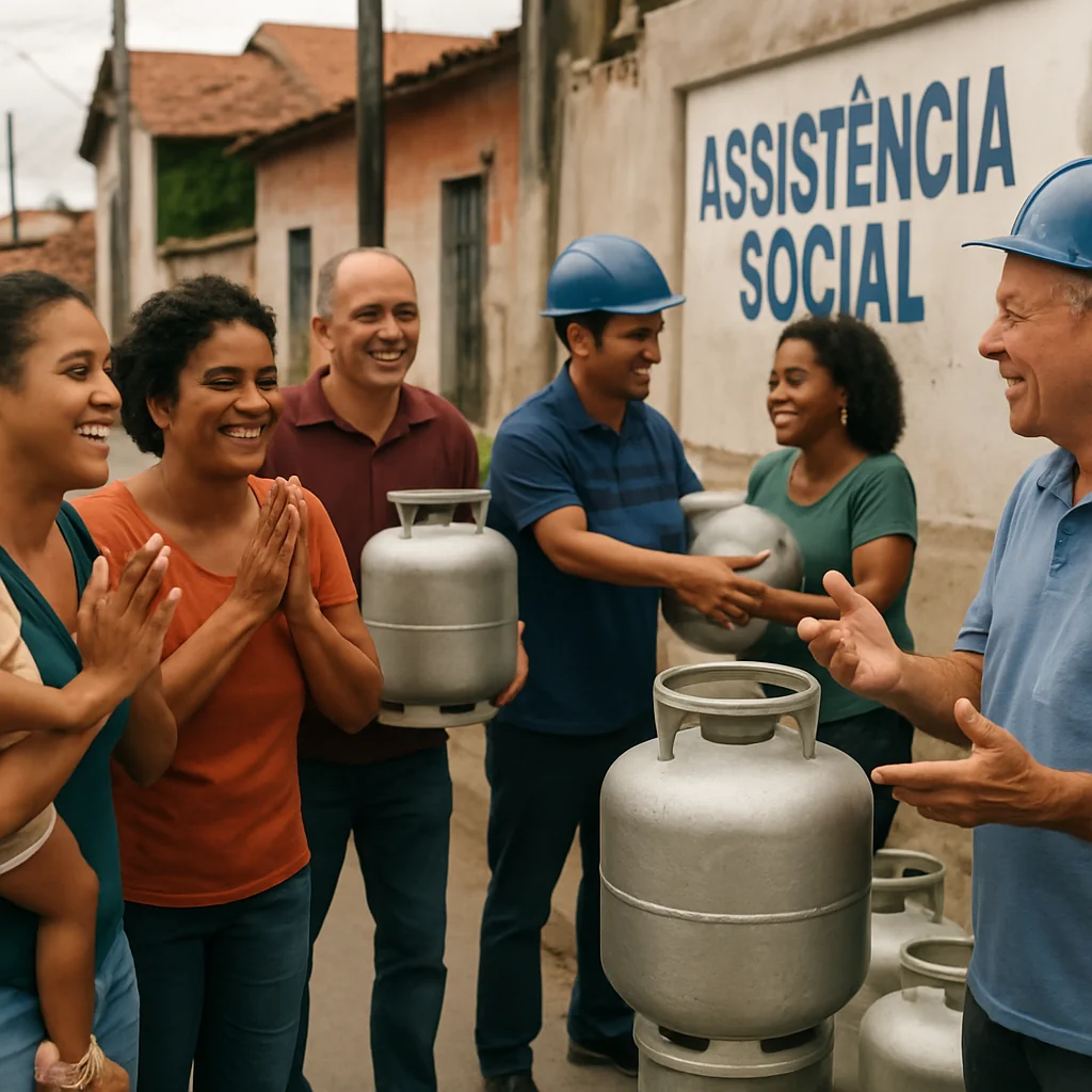 Programa amplia acesso ao gás de cozinha para 1.600 famílias em Feira