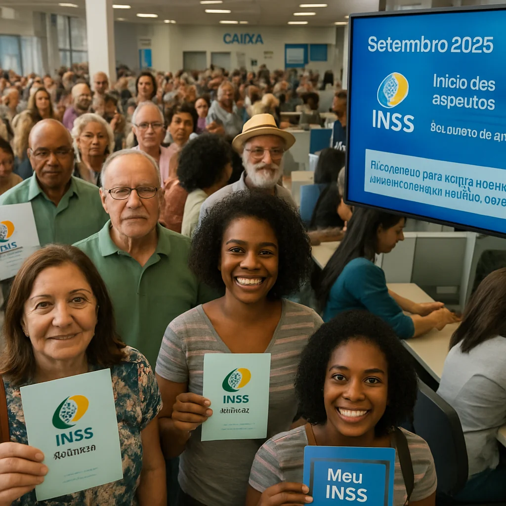 Setembro 2025 decisivo: calendário INSS pagamentos agosto e outubro