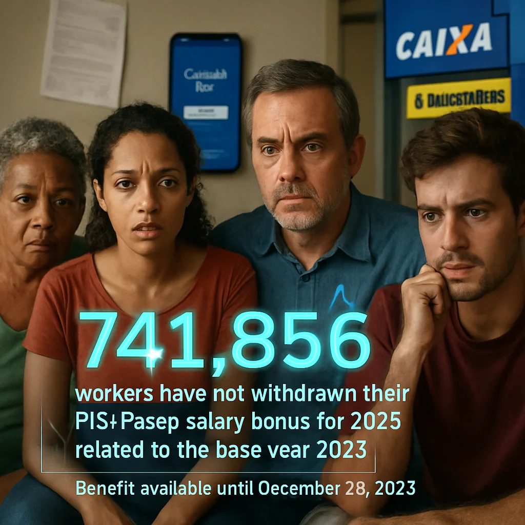 Abono Salarial PIS/Pasep 2025: 741.856 Trabalhadores Ainda Não Sacaram Benefício
