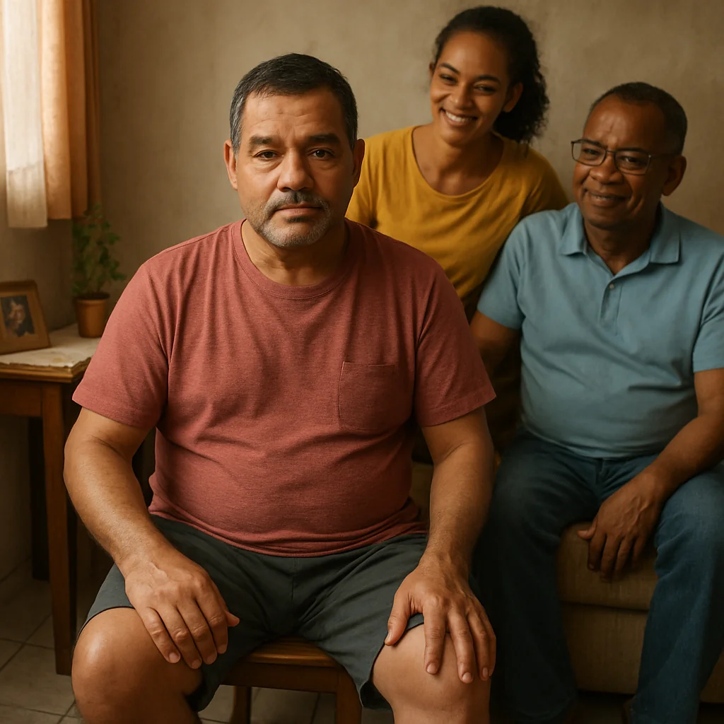 Vigilante Rogério Ferreira, de Muqui, enfrenta amputação após complicações da diabetes
