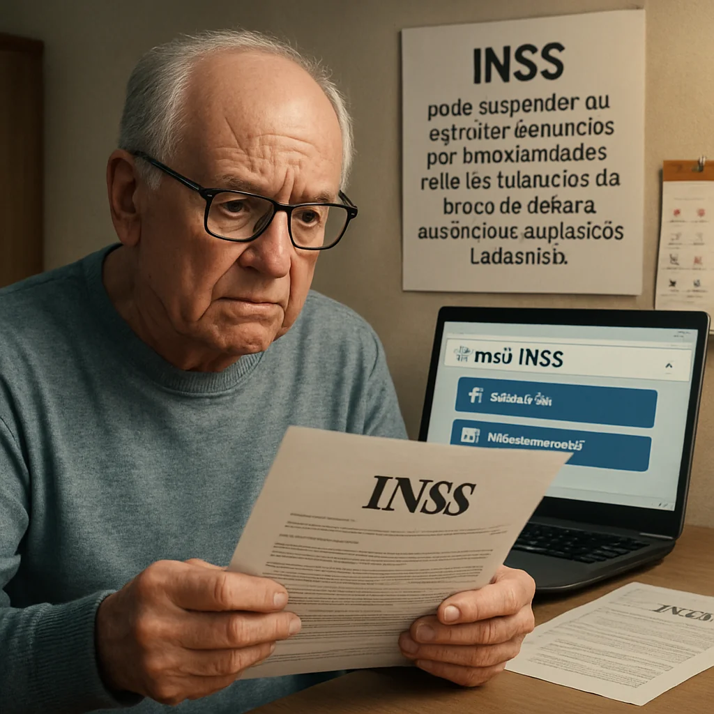 INSS pode suspender benefícios: saiba como evitar bloqueios e cancelamentos