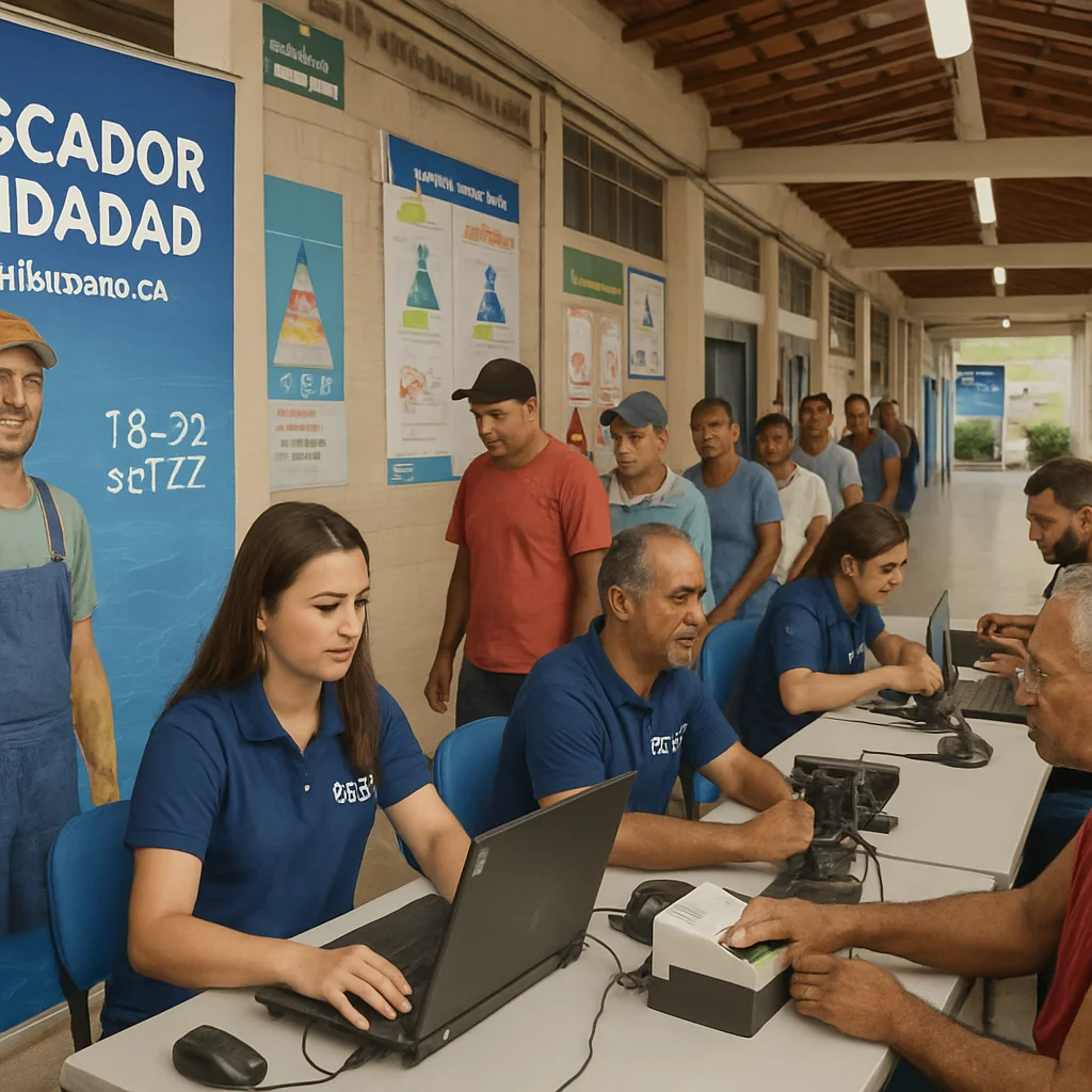 15/09/2025 SAC Itinerante emite nova CIN para 3,3 mil pescadores de camarão