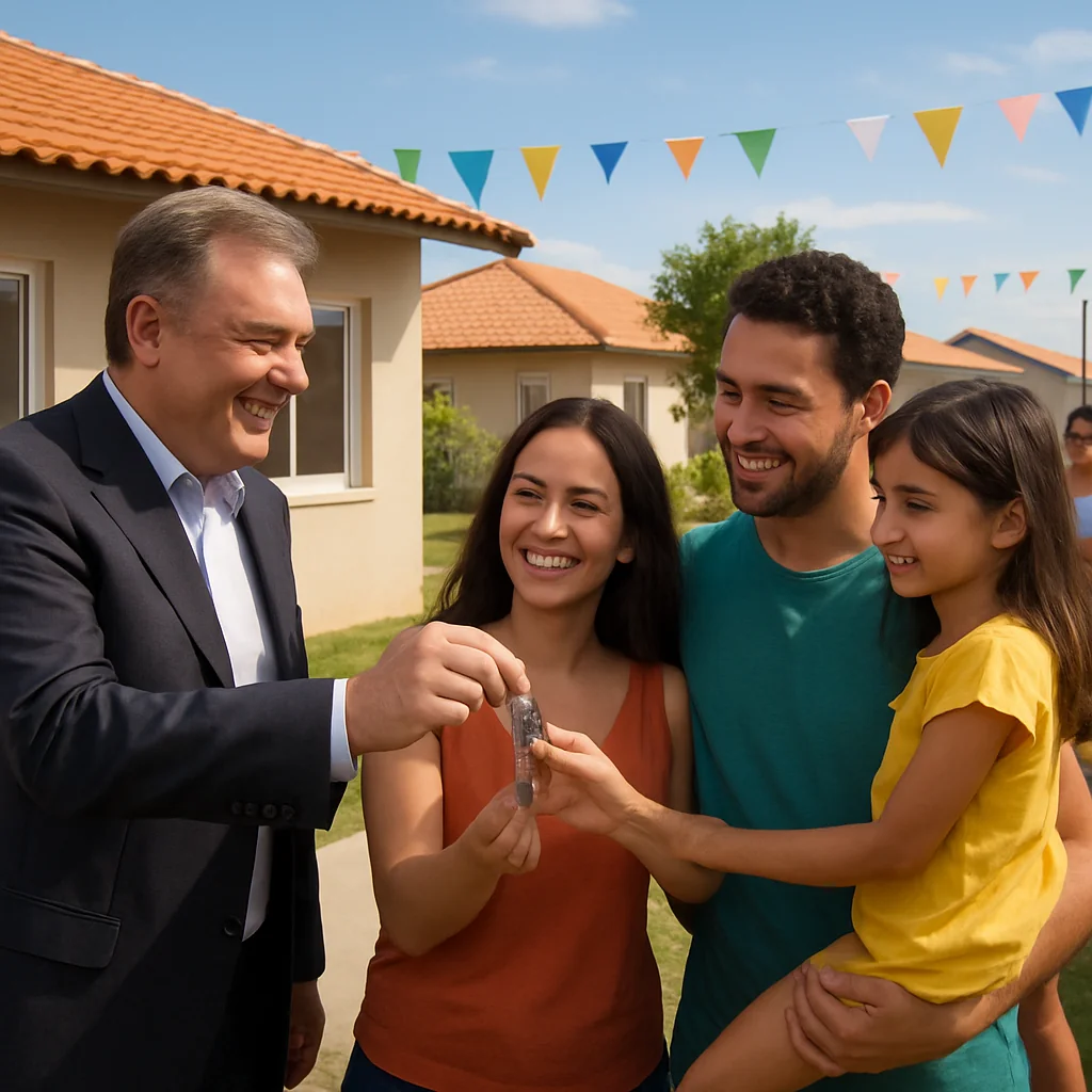 Ministro Fávaro entrega 256 moradias do Minha Casa Minha Vida em MT