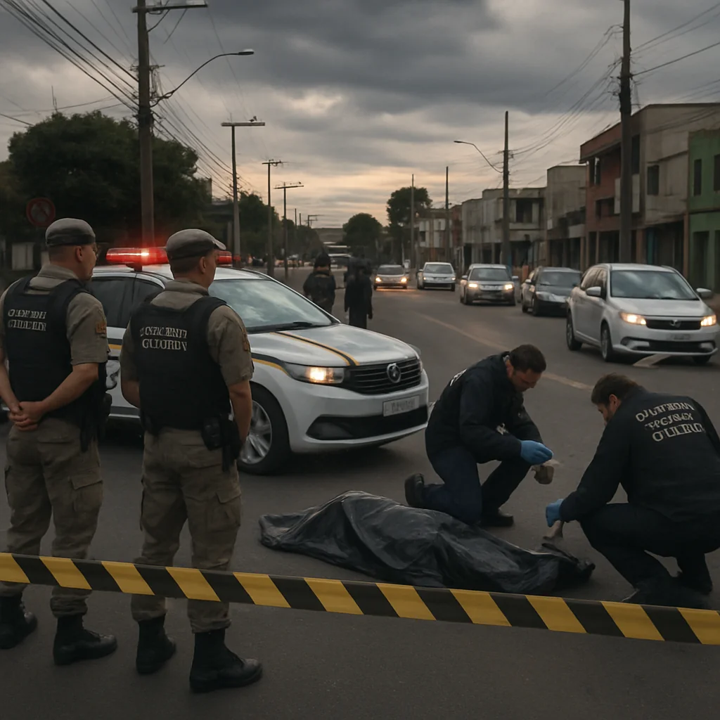 Grave atropelamento em Canoas na Avenida 17 de Abril termina em morte