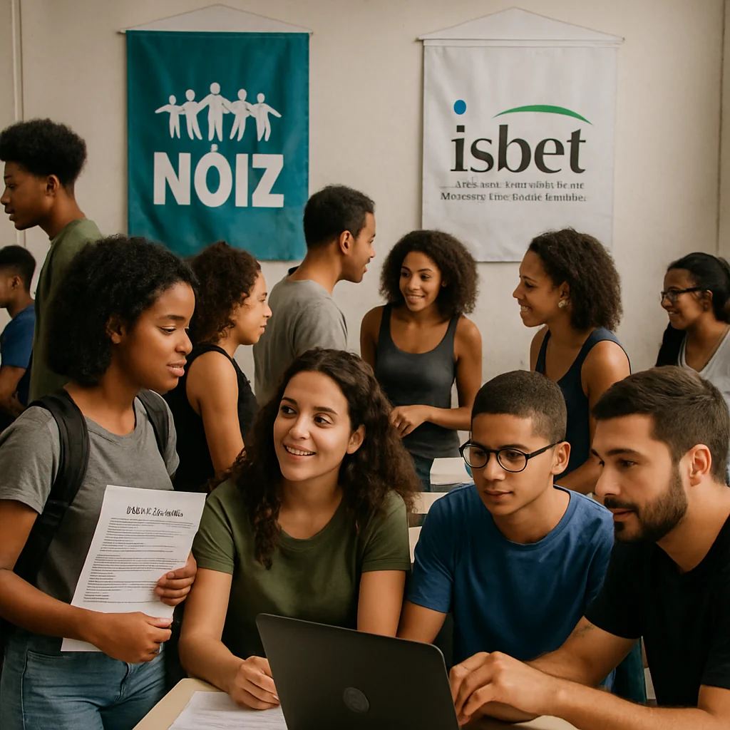Ação da ONG Nóiz oferece 100+ vagas para jovens 14-24 na Cidade de Deus