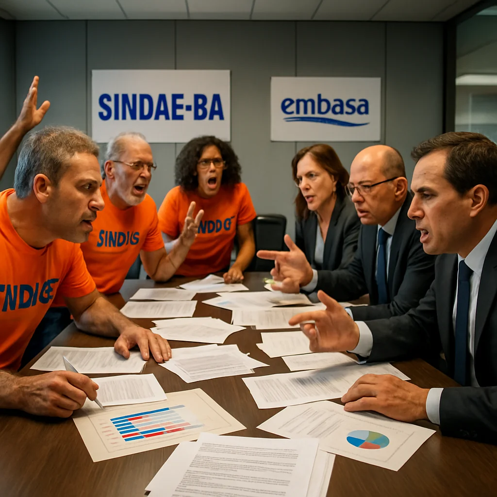 Sindae-BA Gota D’água: Proposta Assegura Ganho Real Após Resistência da Embasa