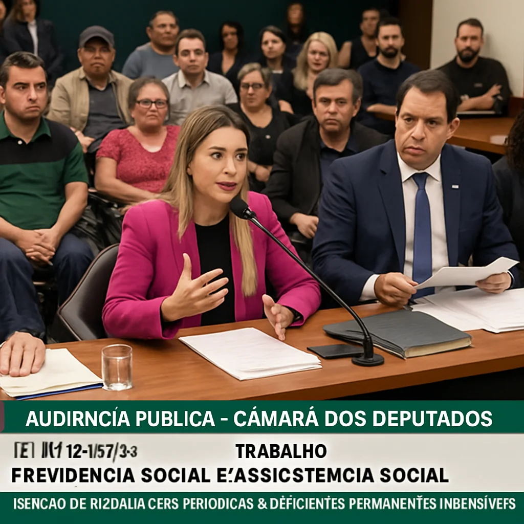 Audiência discute descumprimento da Lei 15.157/25 sobre reavaliação de pessoas com deficiência