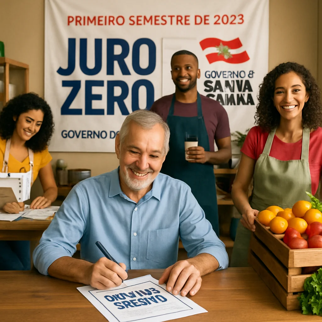 Programa Juro Zero: R$ 41,6 mi em crédito para 8.604 MEIs em SC em 2025