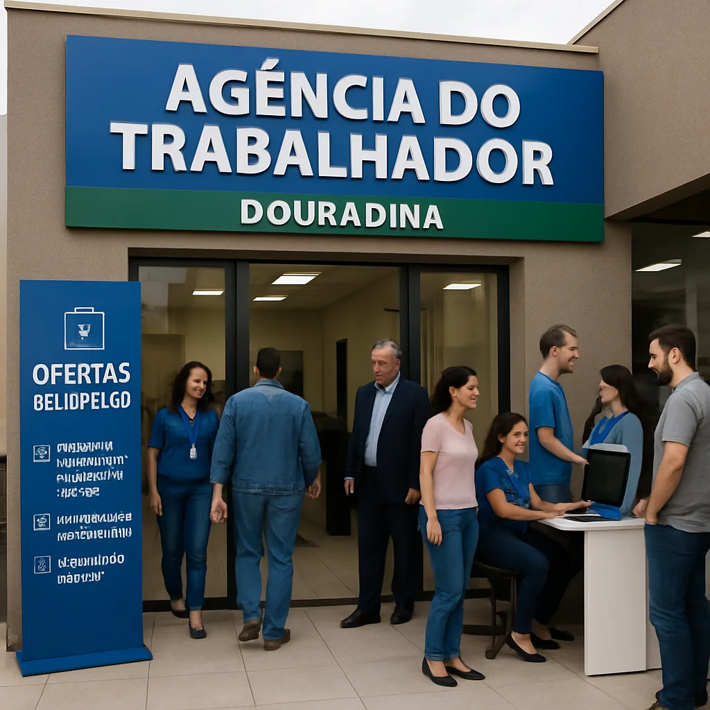 Agência do Trabalhador em Douradina amplia acesso a emprego e qualificação