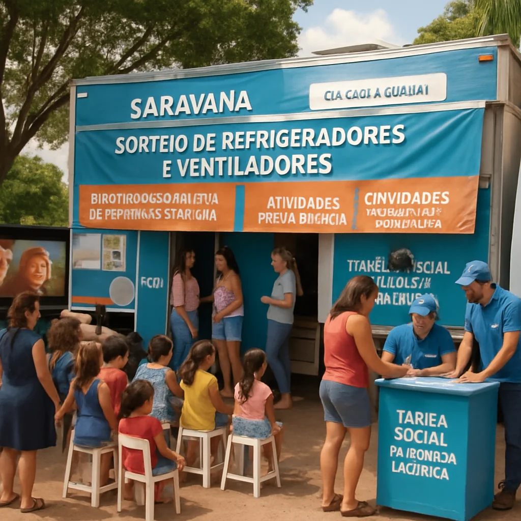 Ligados em Guaraí: Sorteios, Troca de LED, Tarifa Social e Cinema