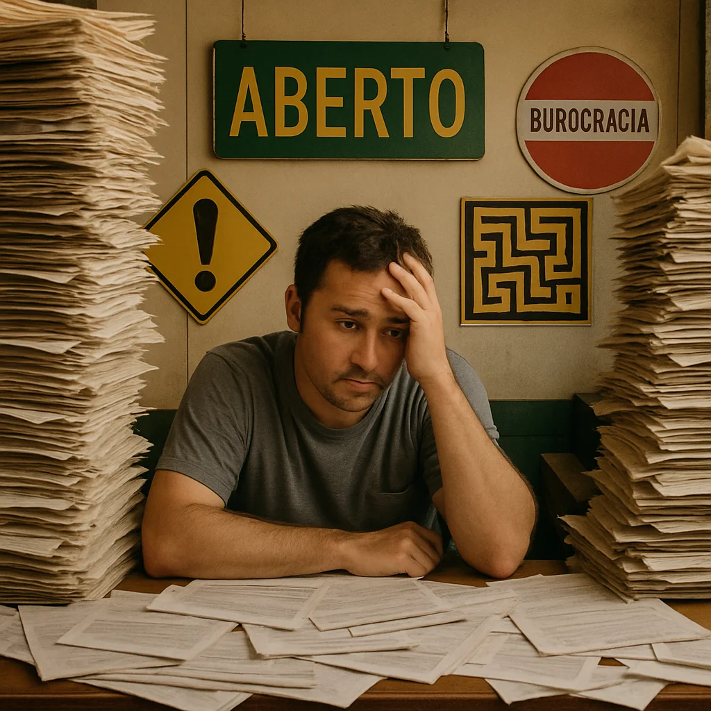Burocracia no Brasil: Labirinto que Penaliza o Pequeno Empreendedor