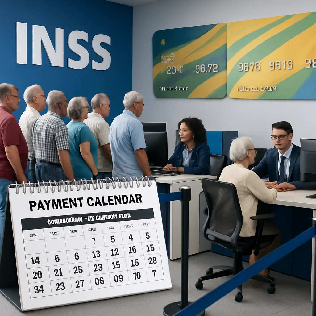 INSS divulga calendário de pagamentos para setembro-outubro 2025
