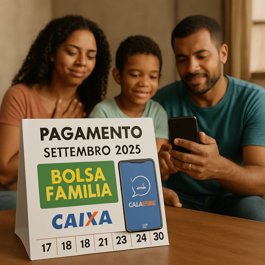 Calendário do pagamento do Bolsa Família: 17 a 30 de setembro 2025