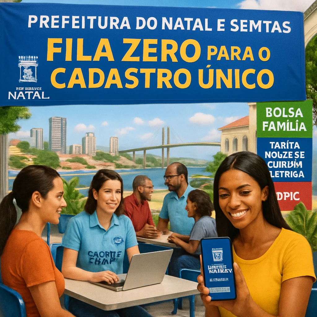 Prefeitura do Natal Zera Fila do Cadastro Único e Atende 41 Mil Pessoas