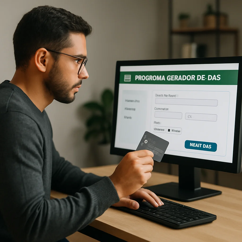 MEI: Agora Pague o DAS Com Cartão de Crédito Pelo Programa Gerador