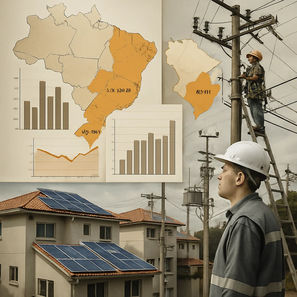Relatório do TCU destaca perdas, geração distribuída e desafios na Light, Enel e Amazonas