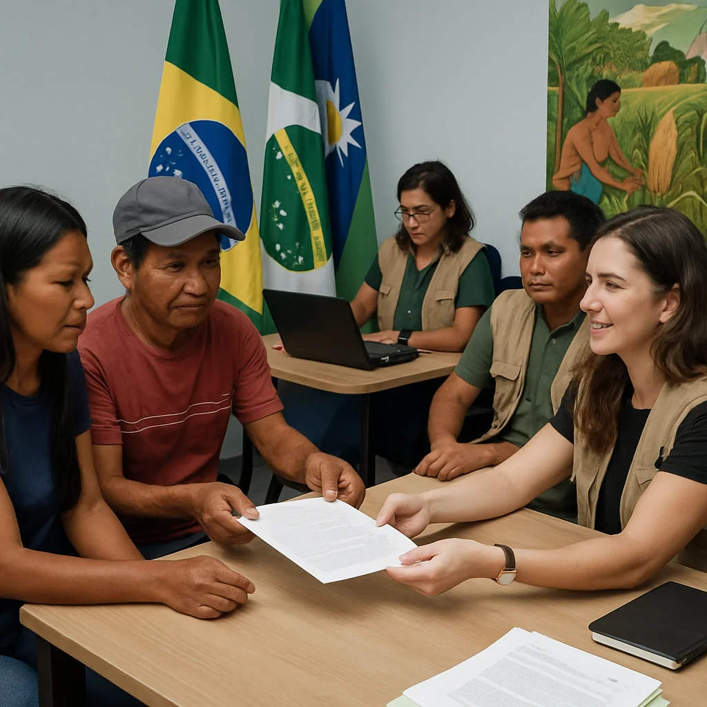 Funai entrega 19 declarações a indígenas Wapichana para Pronaf em Roraima