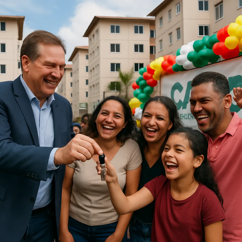Entrega de 256 Chaves do Minha Casa Minha Vida em Nova Mutum