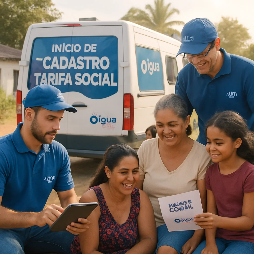 Iguá Sergipe amplia Tarifa Social com cadastramento para 38 mil famílias