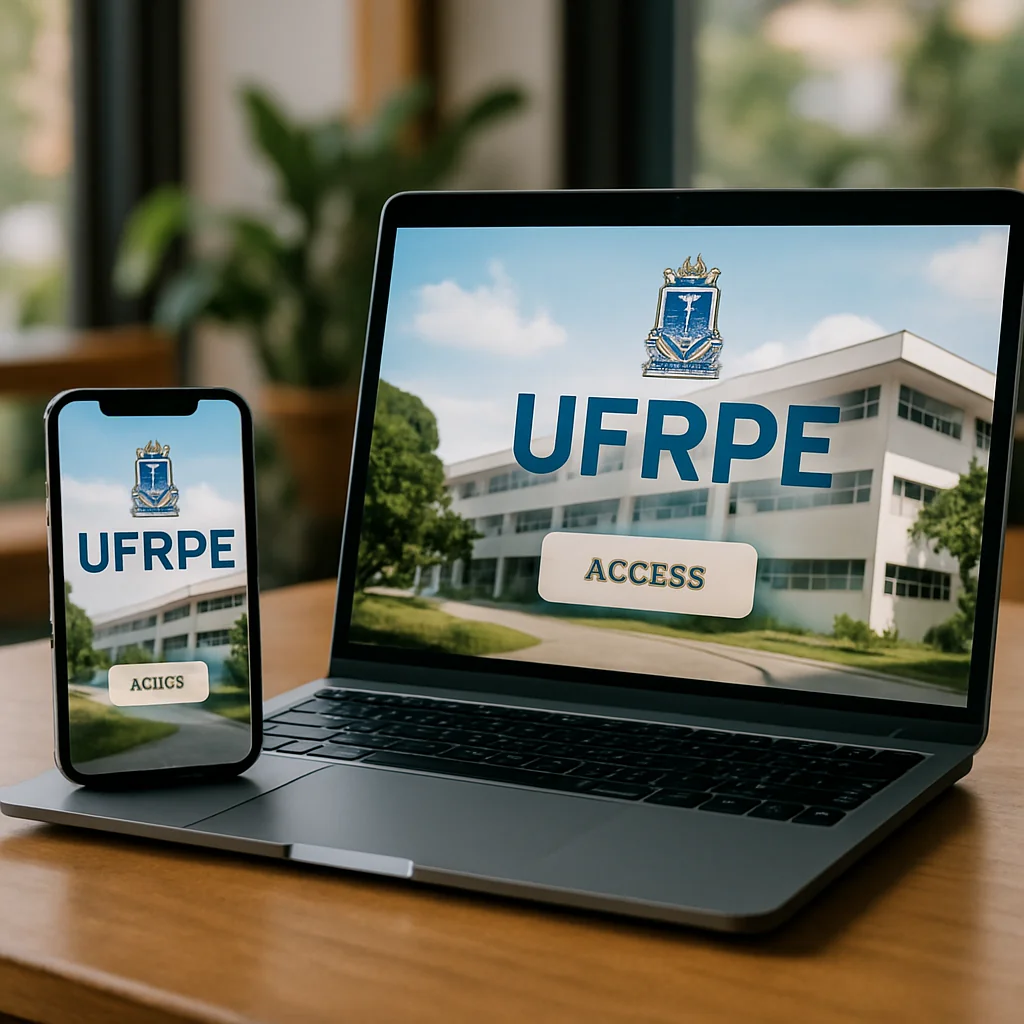 Acesso rápido à UFRPE: Clique para abrir o site oficial da Universidade Federal Rural de Pernambuco