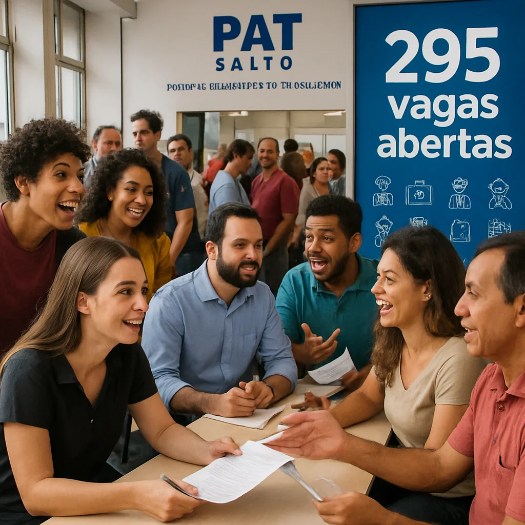 Confira as Principais 295 Vagas de Emprego Abertas em Salto Hoje