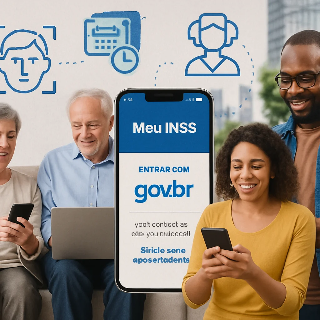 INSS libera 90 serviços digitais no Meu INSS para atendimentos remotos em 2025