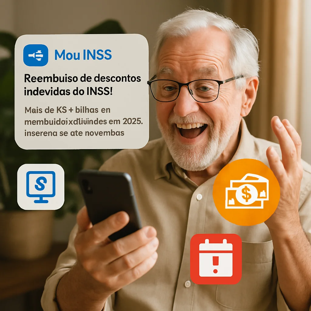 Ressarcimento de descontos INSS já beneficiou milhões: prazo até novembro