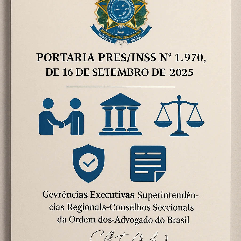 Portaria PRES/INSS Nº 1870/2025: Alterações e Padronizações Essenciais
