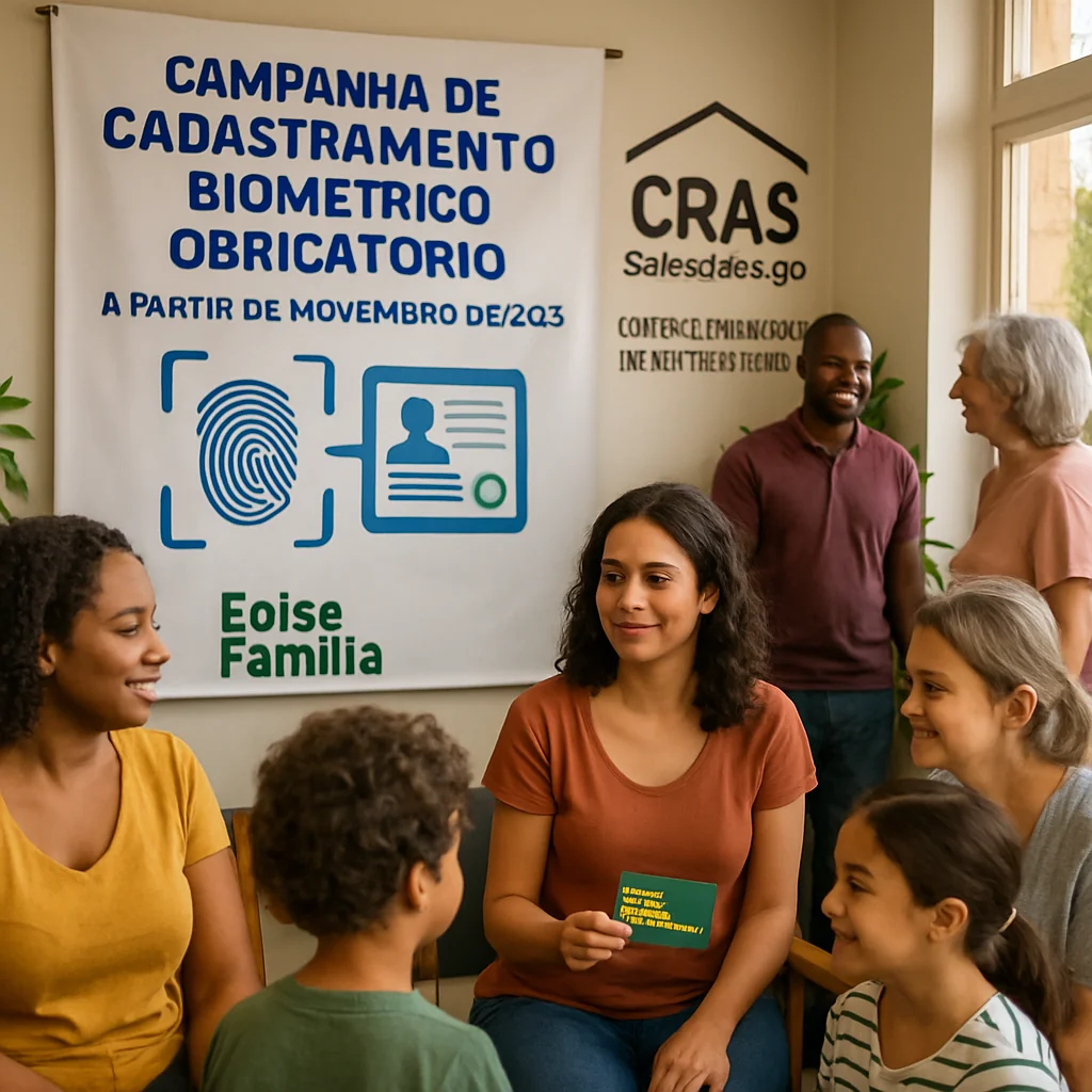 SALESóPOLIS, SP: Bolsa Família exige cadastro biométrico a partir de nov/2025