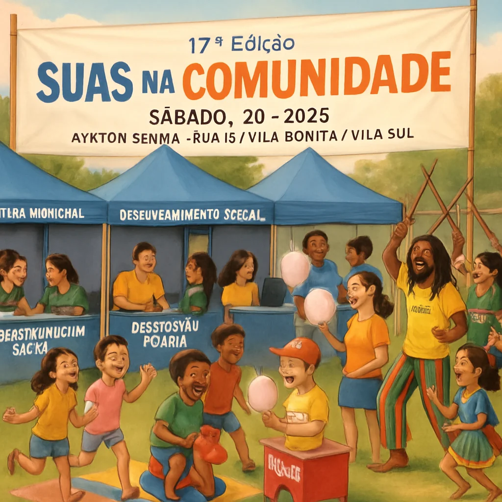 17ª edição do Suas na Comunidade agita Vila Bonita e Vila Sul em 2025