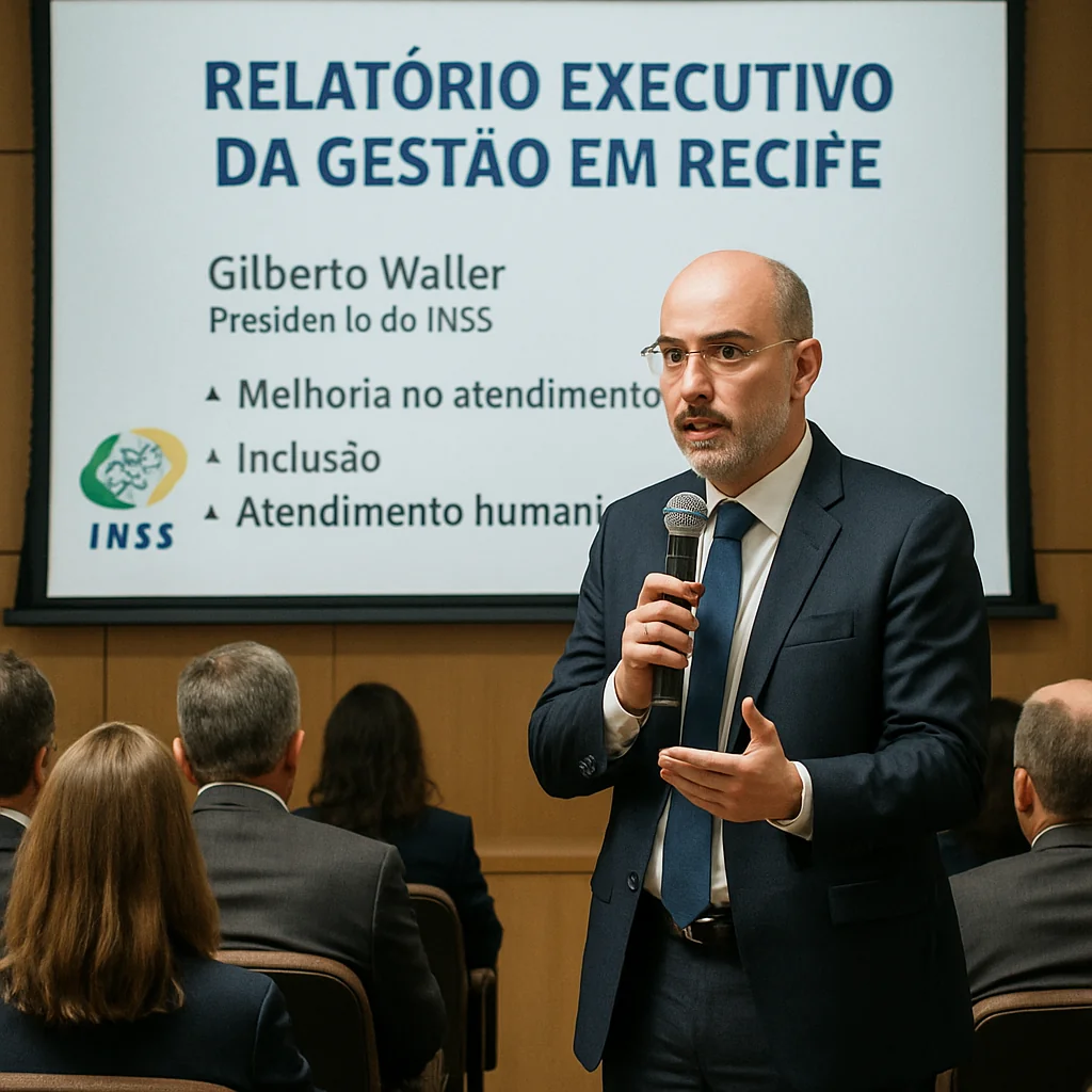Presidente do INSS Gilberto Waller visita Recife e anuncia melhorias no atendimento