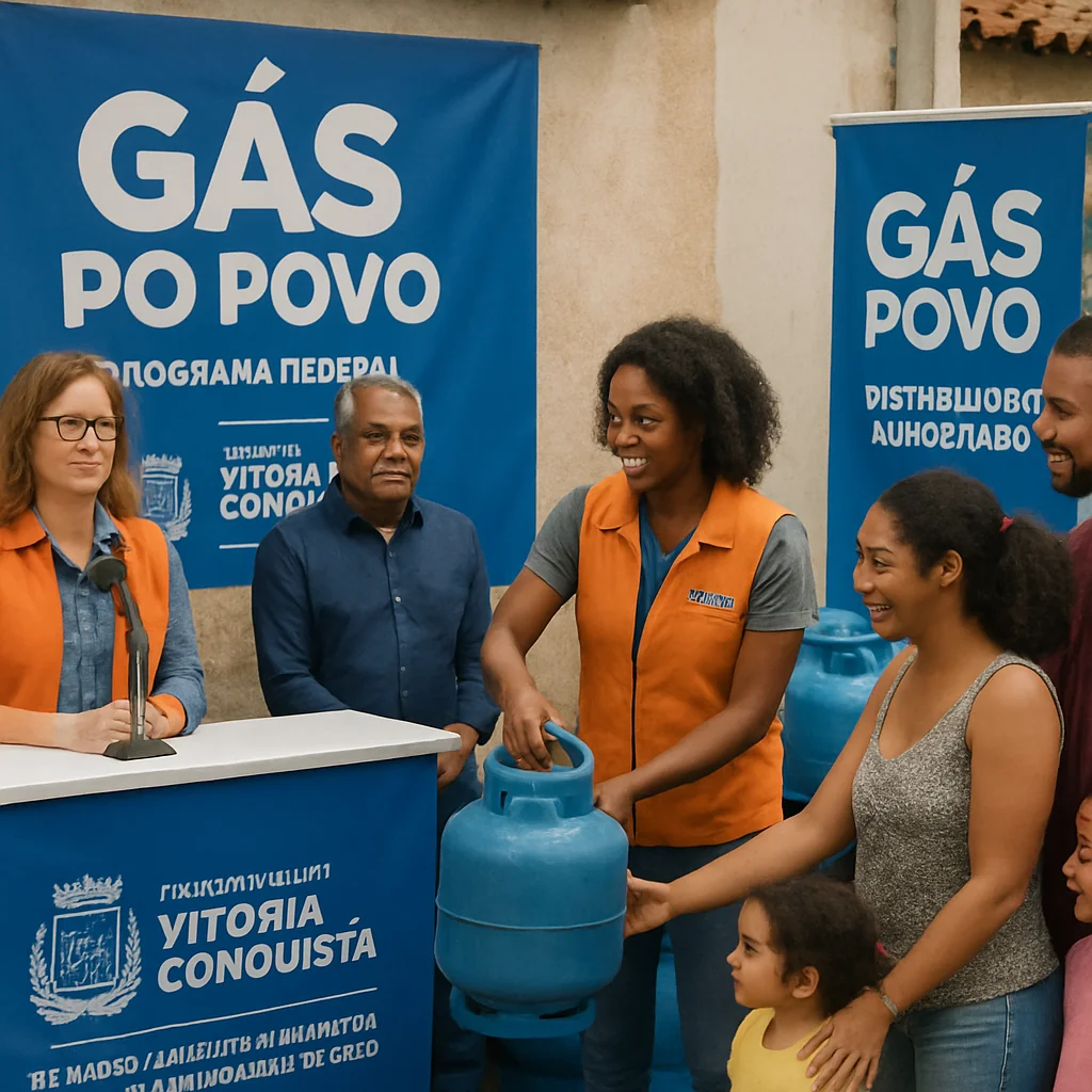 Prefeitura de Vitória da Conquista informa sobre o programa federal Gás do Povo