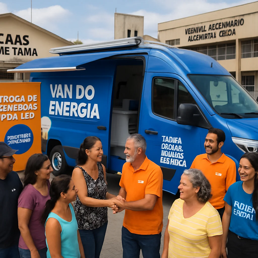 Van da Boa Energia chega a Pindamonhangaba com serviços gratuitos a partir do dia 8