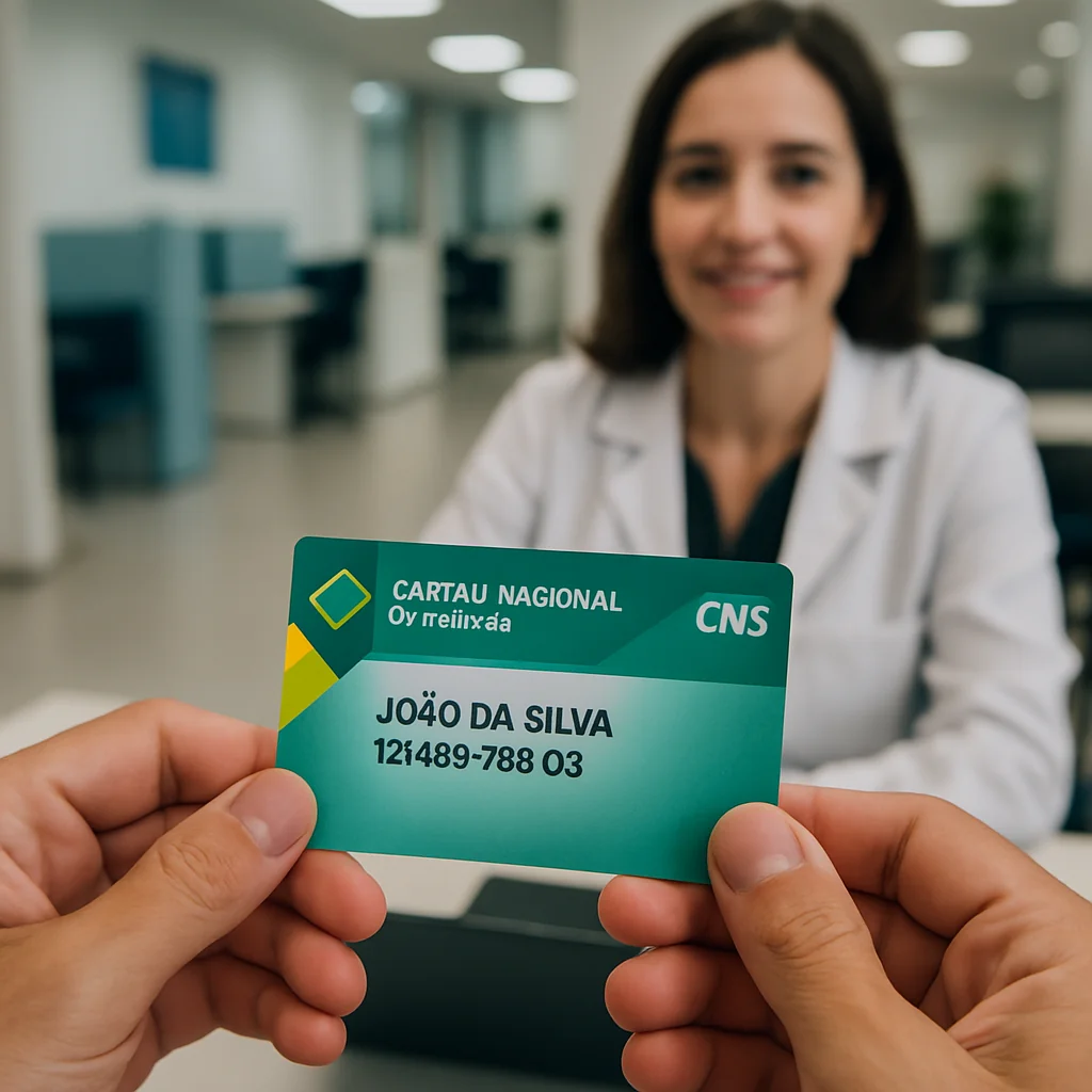 Novo Cartão Nacional de Saúde CNS: CPF substitui número até 2026
