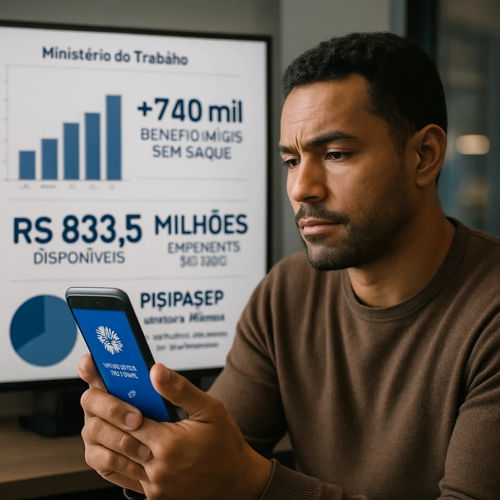 Abono Salarial PIS/Pasep 2023: R$833,5 Mi Não Sacados Até 2025