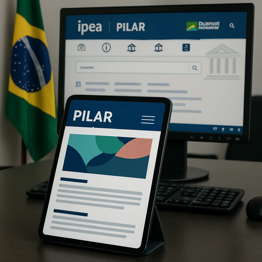 Ipea – Pilar Portal do Governo Brasileiro: Atualize sua Barra de Governo e Acesse a Newsletter Pilar