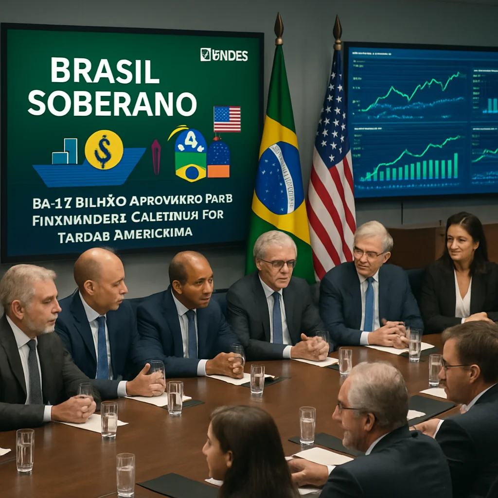 Plano Brasil Soberano aprova R$ 1,2 bi em 2 dias para empresas afetadas pelo tarifaço
