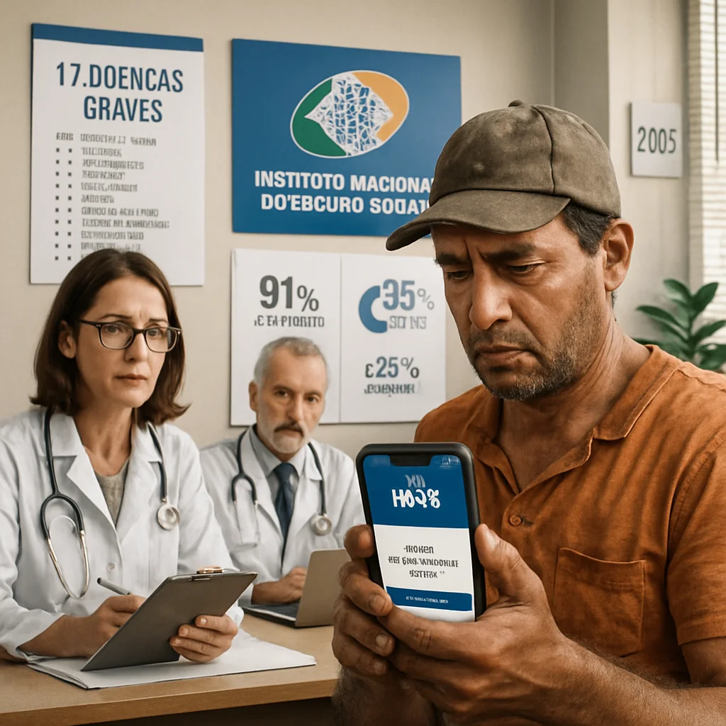 INSS 2025: Auxílio e Aposentadoria por Incapacidade sem Carência