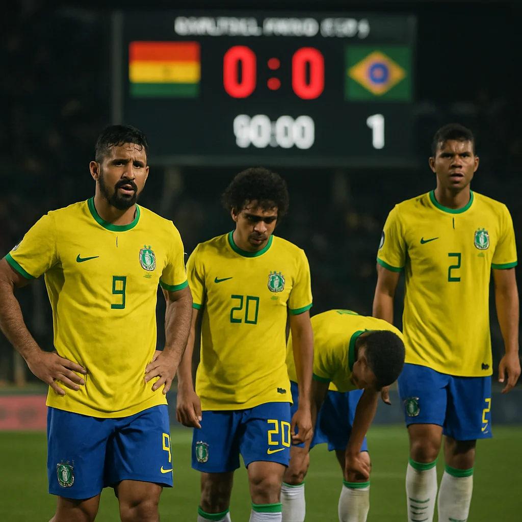Brasil fecha Eliminatórias Copa 2026 com pior campanha histórica