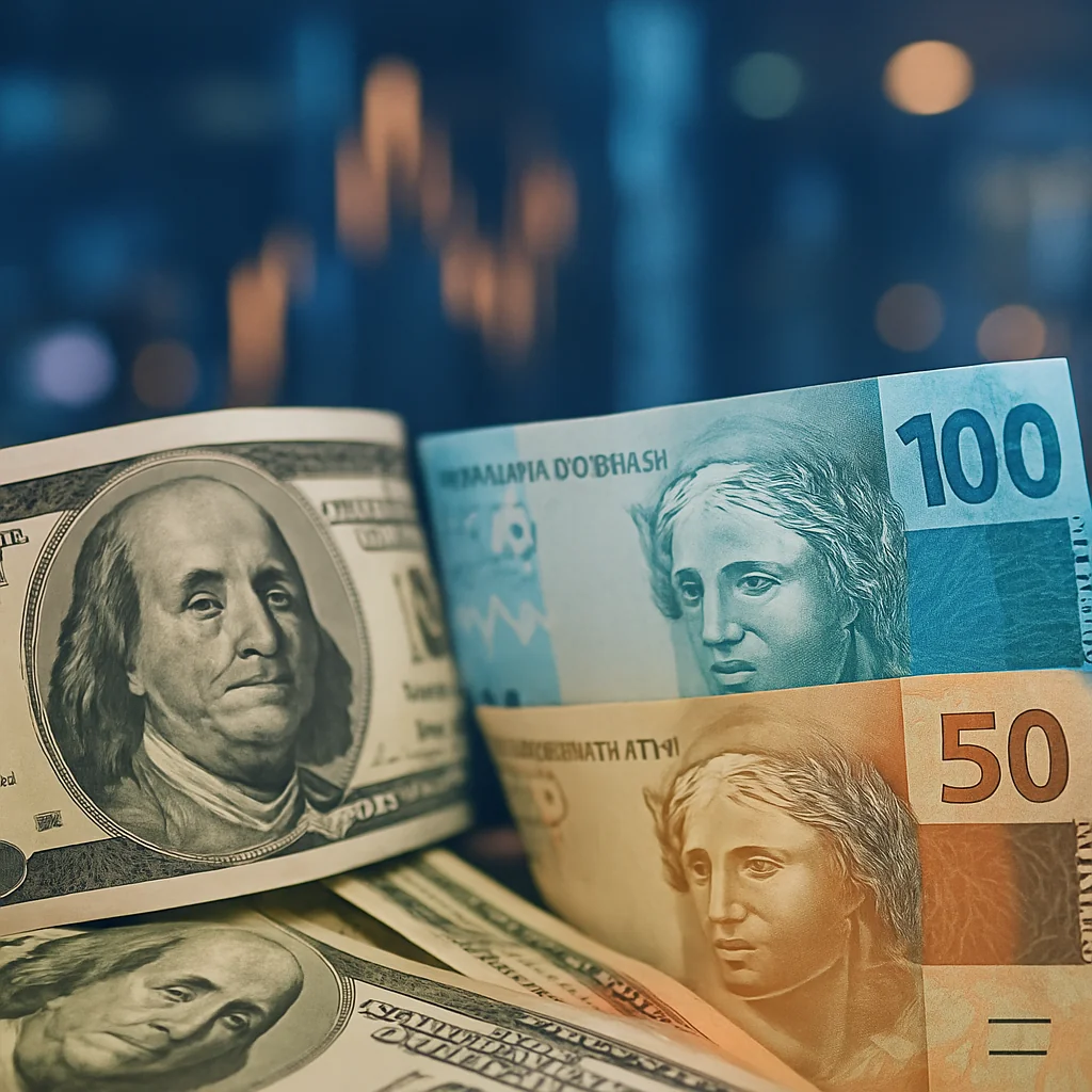 Cédulas de dólar recuam com Fed flexibilizando e Selic fixa em 15%